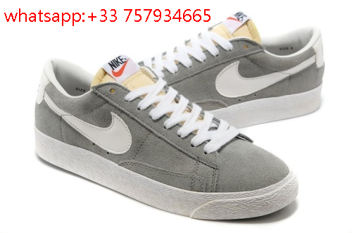 nike blazer mid homme gris