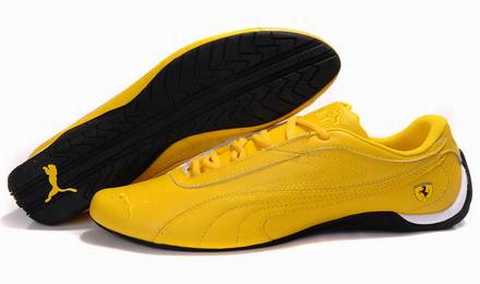 chaussure puma ferrari jaune