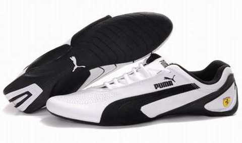 chaussure puma bmw enfant brun